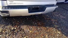 190-02128d Gmc Truck Local Pickup Only Rear Bumper Classic Style Opt Vt5 Fits 14-19 Sierra 1500 Pic