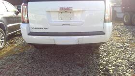190-02166b Gmc Truck Local Pickup Only Rear Bumper Without Chrome Step Pad Fits 15-16 Yukon Xl 1500