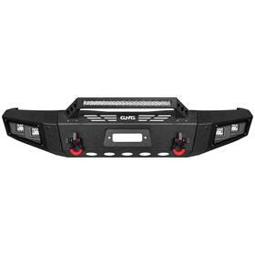 Fx5-f01-3d Gng Front Bumper With Long Or Round Headlight Fits 1992-1997 Ford F150/f250/f350