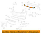 5k0807651d Golf Vw Front Oem Bumper- 10-13 Volkswagen Reinforcement