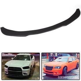 Goneparts0903 Goneparts 5 Black Universal 67 Inch Front Lower Bumper Lip Spoiler Splitter Diffuser