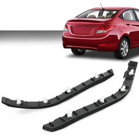 Gp0124-31 Goneparts Fit For 12-16 Hyundai Accent Rear Bumper Brackets Side Mounting