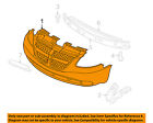 5139118aa Grand Caravan-bumper Dodge 05-07 Chrysler Oem Cover