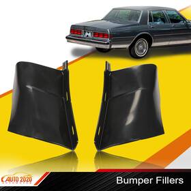 E-02bup4503abk Grandorange Fit For 1986-1990 Chevrolet Caprice Black Rear Bumper Fillers New