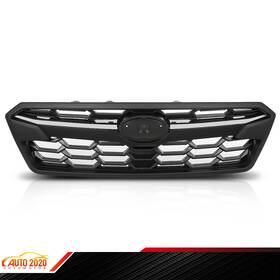 Gd032510 Grandorange Fit For 18-20 Subaru Crosstek Front Bumper Grille Black Texture Chrome Trim