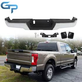 Gre124330 Greatparts Rear Step Bumper Assembly Chrome Fit For Ford F-250 F-350 Super Duty 2017-2022