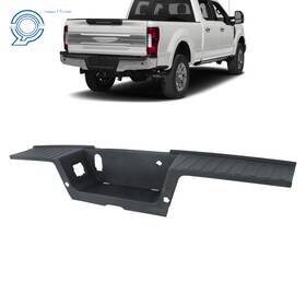 Hp115623 Happy19star Rear Bumper Step Pad Black For 2017-2022 Ford F250 F350 F450 With Sensor Hole