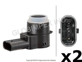 358141091 Hella Mercedes 2002-2018 Parktronic Sensor - In Bumper Front And Rear 2