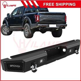 12374912 Hilamps For 2018-2020 Ford F 150 3.5l Steel Rear Bumper Guard Led Light Bar Fog Lamps