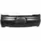 04715s82a91zz Ho1100198 Aftermarket Replacement New 2001-2002 Fits Honda Accord Coupe Rear Bumper Cover