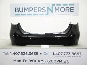 04715-t47-a50zz Honda Oem 2022-2025 Civic Hatchback With Sensor Holes Rear Bumper Cover
