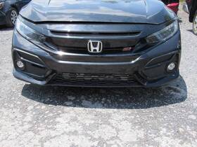 105-10053 Honda No Shipping Front Bumper Coupe Fog Lamps With Sport Package Si Fits 17-20 Civi