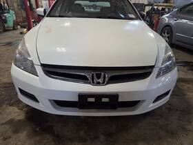 Nh578-taffeta Honda 105-50129a Front Bumper Assembly With Grille White Fits 06-07 Accord 1209899