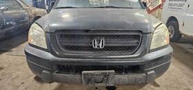 105-58920 Honda Front Bumper Assembly With Grille Paint-sagebrush Fits 03-05 Pilot 1190310