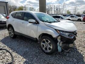 190-10142b Honda Rear Bumper Includes Right And Left Painted Extensions Fits 17-19 Cr-v 3577333