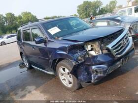 190-59124a Honda Local Pickup Only Rear Bumper Without Park Assist Fits 12-15 Pilot 1215056