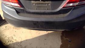 190-59165a Honda Local Pickup Only Rear Bumper Sedan Fits 13-15 Civic 1887612