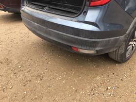 190-59374b Honda Rear Bumper Without Park Assist Fits 16-18 Pilot 935720