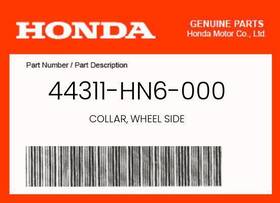 44311-hn6-000 Honda Genuine Collar Wheel Side -
