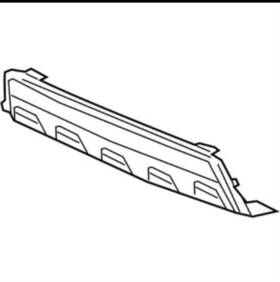 71508-tgs-a00 Honda 2021 Passport Touring Rear Bumper Garnish