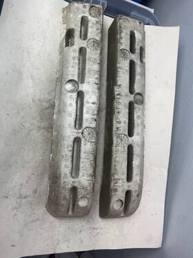 Sh-2-rr Honda 1990-1991 Crx Rear Bumper Foam Styrofoam Filler Oem