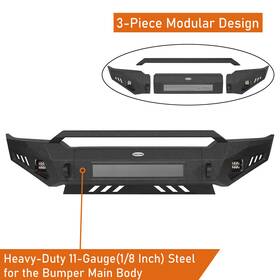 40254036 Hooke Road Heavy Duty Steel Front/rear Bumper With Led Lights For Tacoma 2005-2011