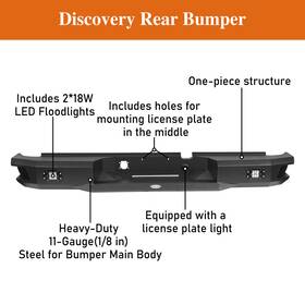 64816462 Hooke Road Heavy Duty Steel Front Bumper Or Rear Fit Dodge Ram 2500/3500 2006-2009