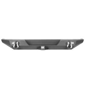 Hooke Road 782950221222 Off-road Steel Rear Back Bumper With 2ftft Receiver Hitch Fit Wrangler Jeep Cj 76-86