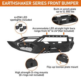 80078203 Hooke Road Front Winch Bumper Or Rear Step Fit Ford F-150 2006 2007 2008 80078203 Hooke Road Front Winch Bumper Or Rear Step Fit Ford F-150 2006 2007 2008