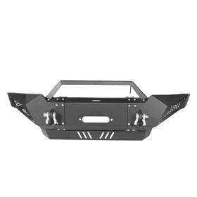 Bxg.4001b Hooke Road Bxg.4001a Sturdy Steel Front Bumper Or Rear Bar With Led Light Fit Tacoma 05-15 Pickup
