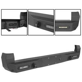 Bxg.4210-s Hooke Road Steel Front Winch Bumper With Light Bar Or Rear For Tacoma 16-23