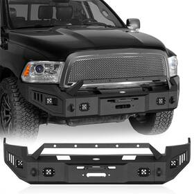 Bxg.6005 Hooke Road Bxg.6202/ Front Bumper / Rear Fit 2009 2010 2011 2012 Dodge Ram 1500 Trucks Pickup