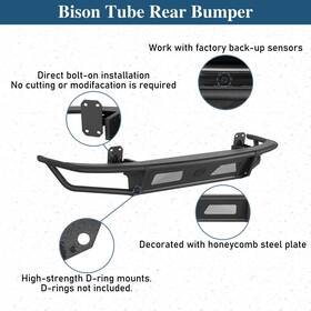 Hooke Road Bxg.7201-s Porsche Cayenne 957 Front Bumper With Winch Plate Led Lights 2008 2009 2010