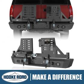 Bxg.7230-s Hooke Road Rear Bumper Assembly For 1992-1999 Chevy Suburban Tahoe Gmc Yukon