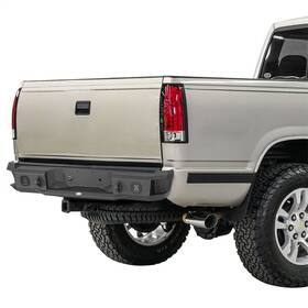 Bxg.9083 Hooke Road Offroad Steel Rear Back Bumper For 1988-1998 Chevy C/k 1500 2500 Fleetside Truck