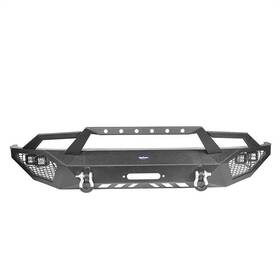 Qp.bxg-600 Hooke Road Front Bumper Bar With Led Light And Winch Plate D-ring For Tundra 2014 2021 Toyota