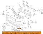 Hs7z15266b Ford Oem Fusion Front Bumper Grille Left