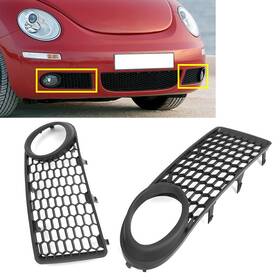 1c0807684b01c Hukyu Front Bumper Fog Light Grille Honeycomb For Volkswagen Beetle 2005-2010