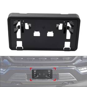 Ml3z17a385bb Hukyu Front Bumper License Plate Mounting Bracket For Ford F-150 2021-2023