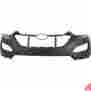 865114z000 Hy1014100 Brand New Aftermarket Replacement 2013-2015 Fits Hyundai Santa Fe Sport Primered Front Upper Bumper