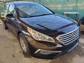 105-59923e Hyundai 2015 2016 Sonata Oem Front Bumper S3 Black Some Rock Chips