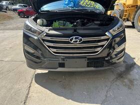 105-60036a Hyundai Front Bumper With Automatic Braking Fog Lamps Fits 16-18 Tucson 185227