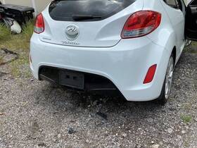 190-50628b Hyundai Rear Bumper Naturally Aspirated Without Park Assist Fits 12-17 Veloster 7435661