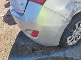 190-59176 Hyundai Local Pickup Only Rear Bumper Hatchback Gt Fits 13-17 Elantra 1278574