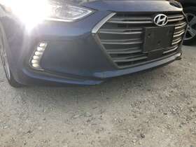86350f3300 Hyundai 2017 2018 Elantra Front Bumper Blue Us Built Adaptive Cruise Sedan 79715