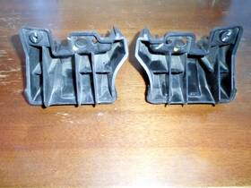 865b2-m7500 Hyundai 2022 Kia Forte - Front Bumper Retainer Bracket Pair Left And Right Side