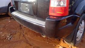 866102e050 Hyundai Rear Bumper With Side Flares Opt 8775a4 Fits 07-09 Tucson Oem