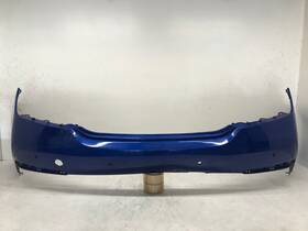 86611-g9000 Hyundai Front Bumper Cover Genesis G70 2.0t/3.3t With Sensor Holes Blue 19-2020 Oem