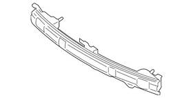 86630-2s000 Hyundai Genuine Bumper Impact Bar