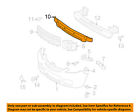 Cc4350111b Impact 5 Foam Absorber Mazda 06-07 Oem Bumper-bumper